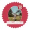 Deep Red Mat Board for 12x16 Frames - Oval Opening for 11x14 Photos